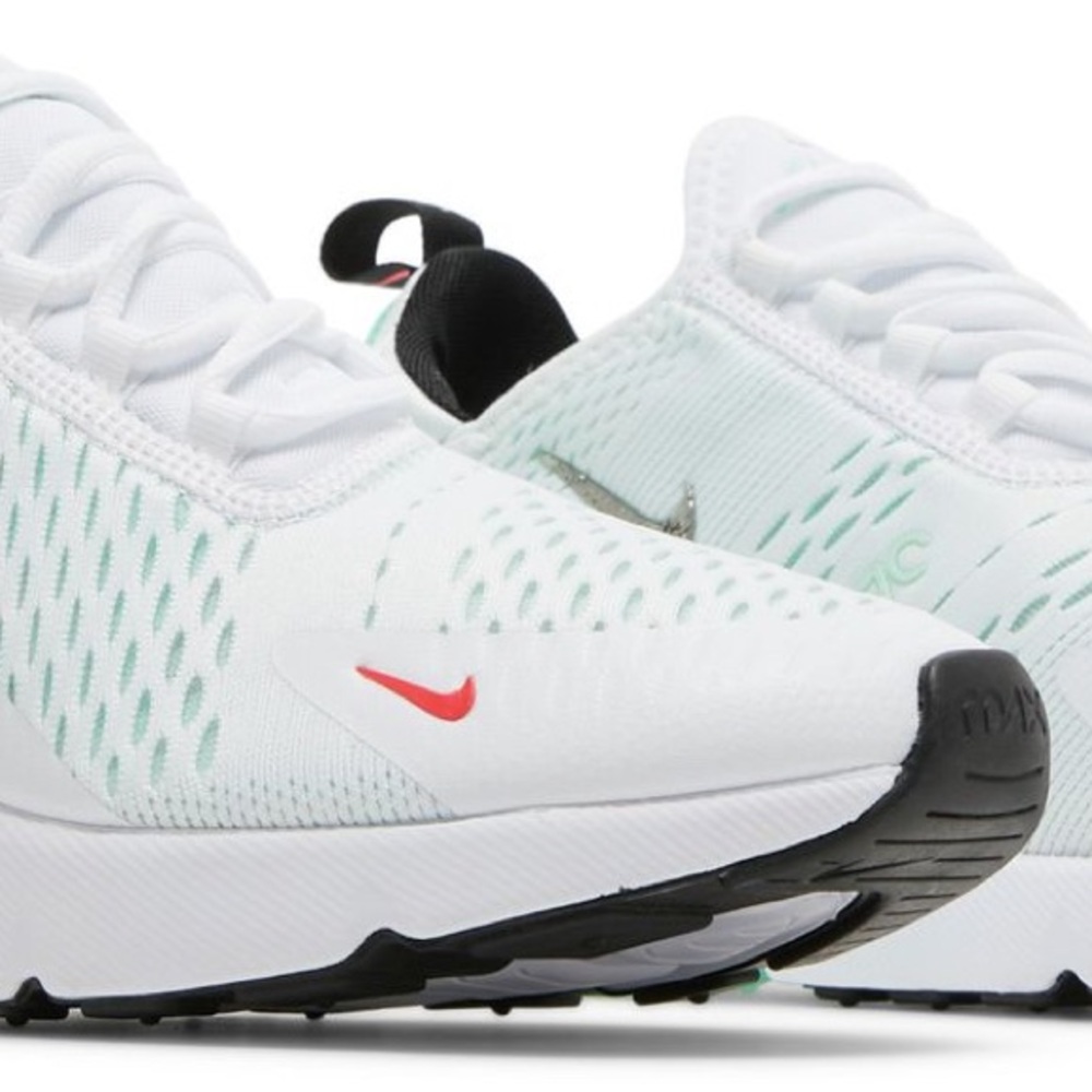 NIKE Women’s Air Max 270 Size 7 White Mint Foam - Picture 9 of 10